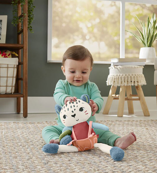Fisher-Price Knuffel - 32 cm - PlanetPals Snow Leopard - Fisher-Price - OneSize - Knuffels