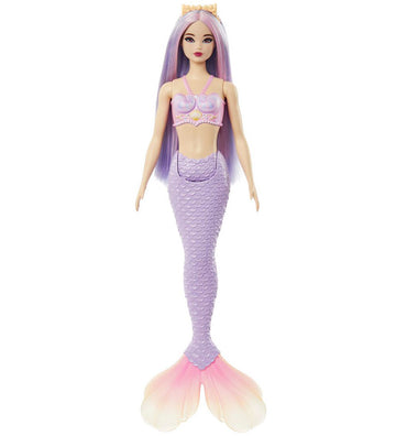 Barbie Pop - 30 cm - Core Zeemeermin - Paars - Barbie - OneSize - Poppen