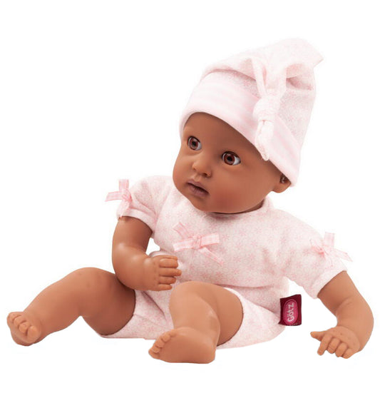 Götz Pop - Muffin - 33 cm - Twee Dress - Roze - Götz - OneSize - Poppen