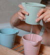 Scrunch Bath Buckets - 3-pack - Sage Green/Dusty Rose/Eendenei B - Scrunch - OneSize - Emmers