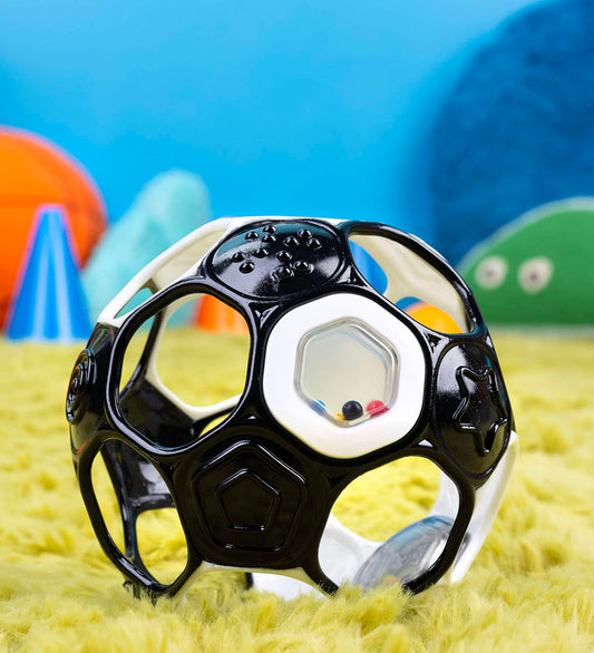 Bright Starts Activiteitenspeelgoed - Voetbal - Zwart/Wit - Bright Starts - OneSize - Activiteitenspeelgoed