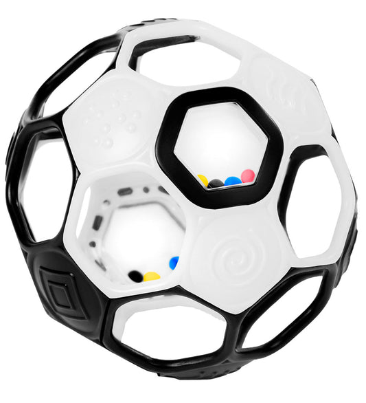 Bright Starts Activiteitenspeelgoed - Voetbal - Zwart/Wit - Bright Starts - OneSize - Activiteitenspeelgoed