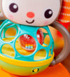 Bright Starts Activiteitenspeelgoed - Haps en schudden - Aapje-O - Bright Starts - OneSize - Activiteitenspeelgoed