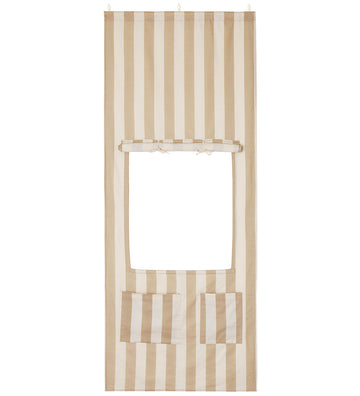 Kids Concept Kioskdeur - Stripe Beige - Kids Concept - OneSize - Speeltenten