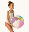 Petites Pommes Strandbal - 45 cm - Otto - Menthe/Violet/Roze - Petites Pommes - OneSize - Strandballen
