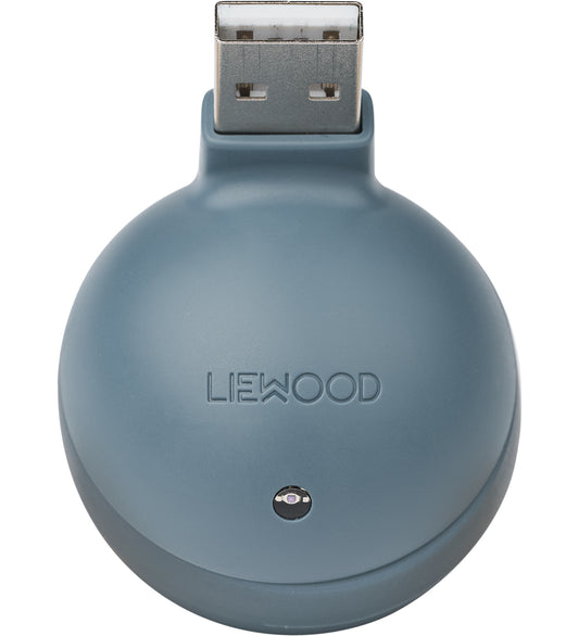 Liewood Nachtlamp m. USB-Annabelle - 4x5,5 cm - Whale Blue - Liewood - OneSize - Nachtlampen