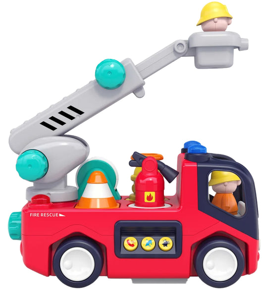 Kinder and Kids Brandweerwagen - m. Licht, muziek en beweging - Kinder and Kids - OneSize - Auto´s