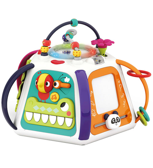 Kinder and Kids Activiteitenpiramide - m. Spel, licht, muziek en - Kinder and Kids - OneSize - Activiteitenspeelgoed