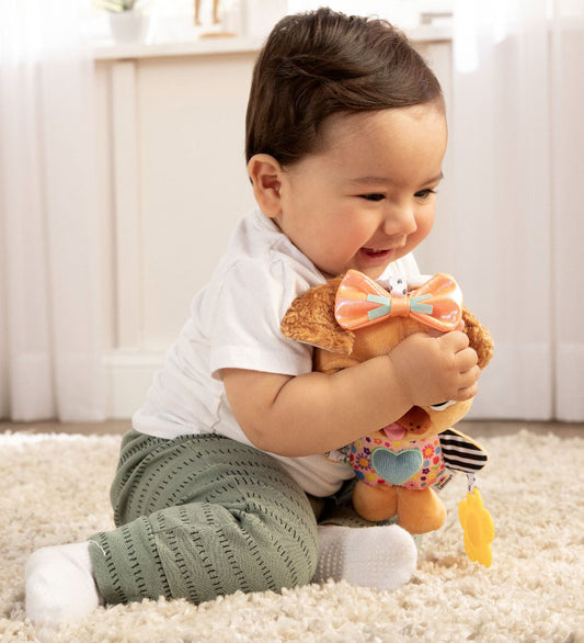 Lamaze Hangspeeltje - Pup Rammelaar m. Hangspeeltje - Lamaze - OneSize - Hangspeeltjes