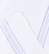 Oopsy Wikkeldoek - 75x75 cm - Wit/Blauw - Oopsy - OneSize - Wikkeldoeken