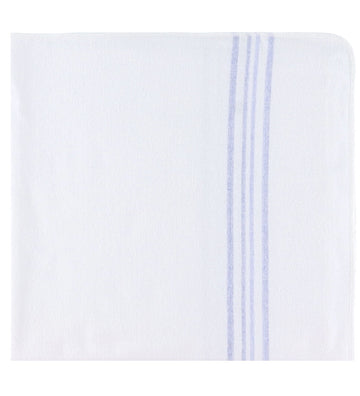 Oopsy Wikkeldoek - 75x75 cm - Wit/Blauw - Oopsy - OneSize - Wikkeldoeken