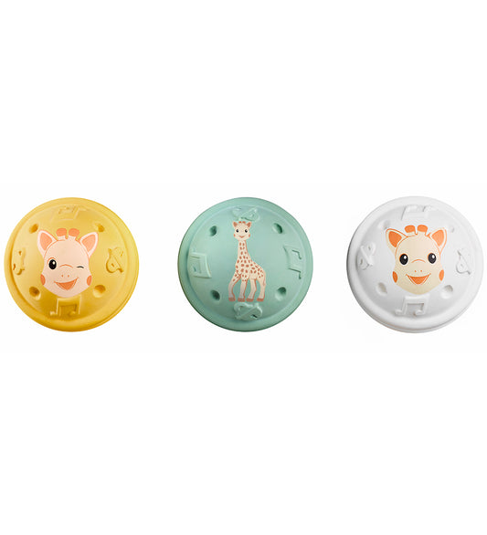 Sophie la Girafe Muziek Ballen - 3 Musical Balls - Sophie la Girafe - OneSize - Muziekinstrumenten