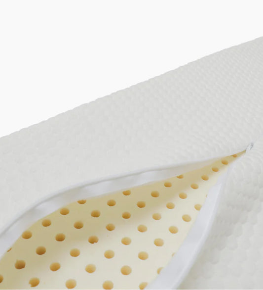 Nsleep Kinderwagenmatras - Natuurlijk latex - 36x96 cm - Wit - Nsleep - OneSize - Matrassen