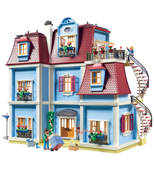 Playmobil Dollhouse - Mijn Grote Poppenhuis - 70205 - 592 Onderd - Playmobil - OneSize - Poppenhuizen
