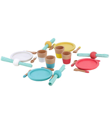 Vilac Speelgoed - Bediening aan tafel - 4 Set - Vilac - OneSize - Speelkeukens