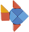 Geomag Magneetset - Magicube Shapes Dier gerecycleerd - 9 Onderd - Geomag - OneSize - Magnetisch speelgoed