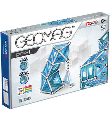 Geomag Magneetset - Pro-l Panelen - 110 Onderdelen - Geomag - OneSize - Magnetisch speelgoed