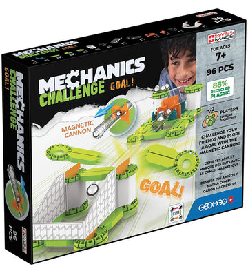 Geomag Magneetset - Mechanica-uitdaging Goal - 96 Onderdelen - Geomag - OneSize - Magnetisch speelgoed