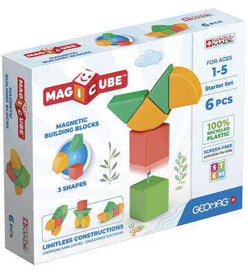 Geomag Magneetset - Magicube Starter Set - 6 Onderdelen - Geomag - OneSize - Magnetisch speelgoed