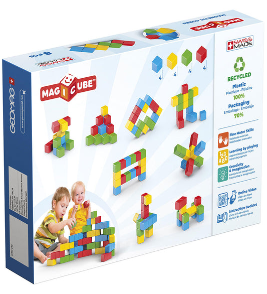 Geomag Magneetset - Magicube Creative Set - 8 Onderdelen - Geomag - OneSize - Magnetisch speelgoed