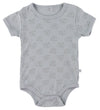 Pippi Baby Rompers s/s - 4-pack - Haven Mist - Pippi Baby - 56 - Rompers Korte Mouw