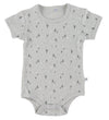 Pippi Baby Rompers s/s - 4-pack - Haven Mist - Pippi Baby - 56 - Rompers Korte Mouw