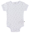 Pippi Baby Rompers s/s - 4-pack - Haven Mist - Pippi Baby - 56 - Rompers Korte Mouw