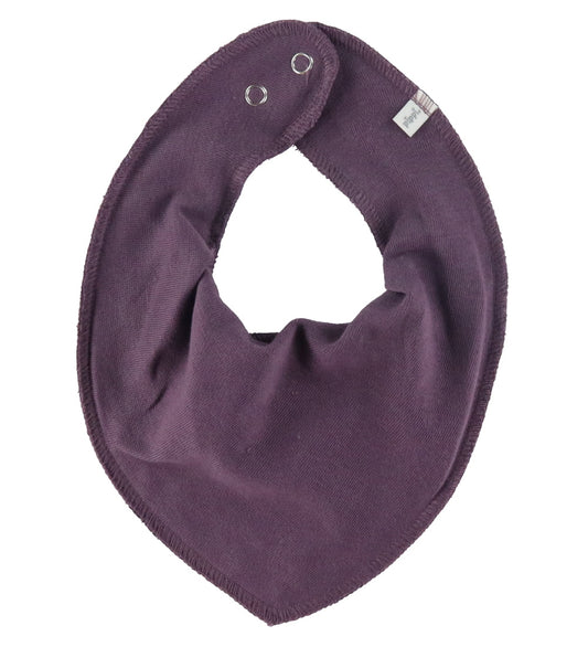 Pippi Babyslabbetje - Puntig - Plum - Pippi Baby - OneSize - Kwijlsjaaltjes