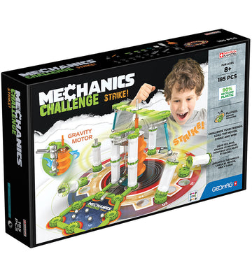 Geomag Magneetset - Mechanica Uitdaging Strike - 185 Onderdelen - Geomag - OneSize - Magnetisch speelgoed