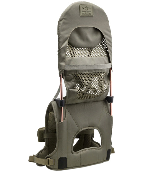 MiniMeis Baby draagzak - G5 - Olive Premium - MiniMeis - OneSize - Draagzakken