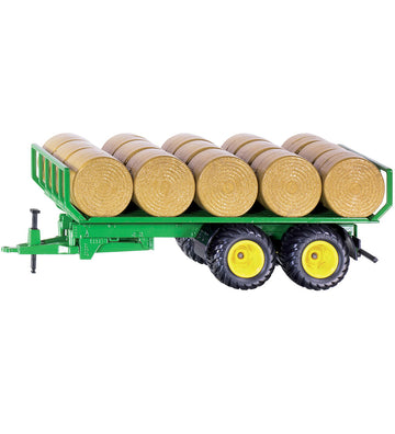 Siku Aanhangwagen - 1:32 - Rondebalenaanhangwagen - Groen - Siku - OneSize - Tractors