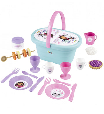 Smoby Picknickmand - 21 Onderdelen - Gabby's Dollhouse - Smoby - OneSize - Speelgoedeten