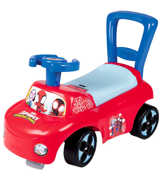 Smoby Loopwagen - Spidey - Automatisch Ride aan - Smoby - OneSize - Loopwagens
