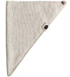 Pine Cone Babyslabbetje - Gebreid - Leo - 36,5x22 cm - Natura Me - Pine Cone - OneSize - Kwijlsjaaltjes