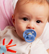 BIBS Colour Fopspenen - 2-pack - Maat 2 - Rond - Sky Blue/Steel  - BIBS - 6-18 mnd - Fopspenen
