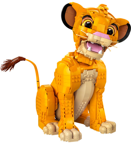 LEGO® Disney - Jonge Simba de Leeuwenkoning 43247 - 1445 Onderde - LEGO® - OneSize - Blokken