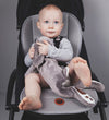 Easygrow Kussen tot Buggy - Luchtinlaat - Anthracite - Easygrow - OneSize - Kinderwagenkussen