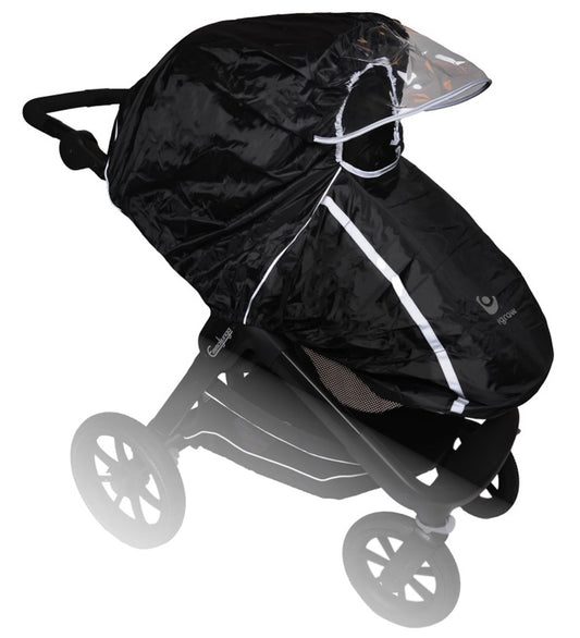 Easygrow Regenhoes Voor kinderen/Buggy - Zwart - Easygrow - OneSize - Regenhoezen