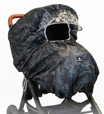 Easygrow Regenhoes Voor kinderen/Buggy - Camo - Easygrow - OneSize - Regenhoezen