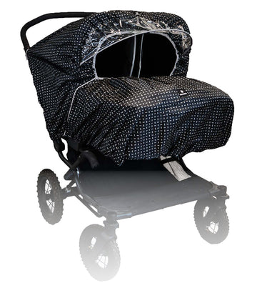Easygrow Regenhoes Voor Tvlilinge-kinderwagen/-Buggy - Stroke - Easygrow - OneSize - Regenhoezen