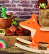 Vilac Schommelpaard - Hout - Vos - Vilac - OneSize - Schommelpaarden