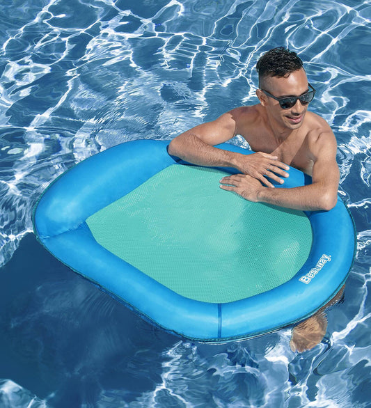 Bestway Luchtbed - 106x95x16cm - Flex 'N-vouw - Bestway - OneSize - Badspelletjes