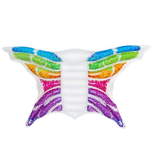 Bestway Luchtbed - 294x193 cm - Rainbow Vlinderdas - Bestway - OneSize - Badspelletjes