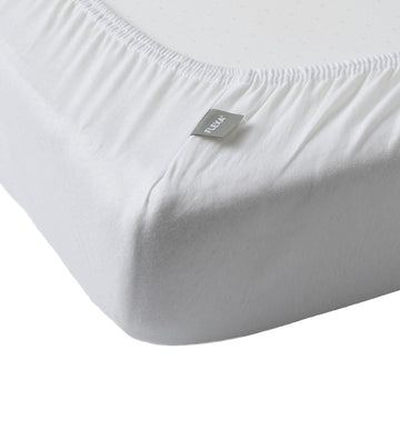 Flexa Hoeslaken - Volwassenen - Dawn - Wit - Flexa - 90x200 cm - Hoeslaken
