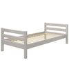Flexa Eenpersoonsbed - Classic+ - Wit gepigmenteerd - Flexa - OneSize - Bedden