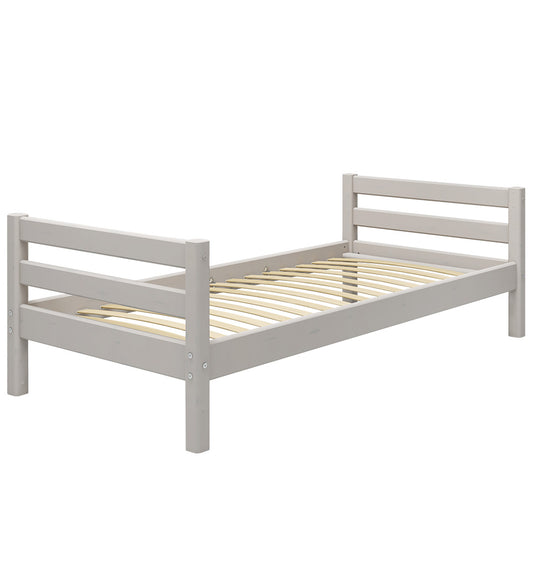 Flexa Eenpersoonsbed - Classic+ - Wit gepigmenteerd - Flexa - OneSize - Bedden
