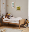 Flexa Junior Bed - Nova - 153,2x73,2x58 cm - Eiken - Flexa - OneSize - Bedden
