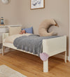 Flexa Junior Bed - Nova - 153,2x73,2x58 cm - Crème - Flexa - OneSize - Bedden