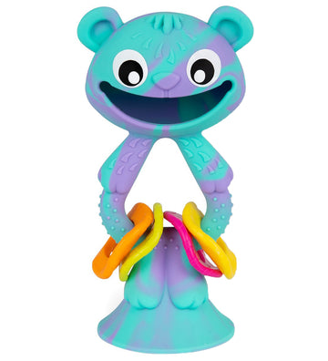 Playgro Rammelaar m. Zuignap - Wiebelvriendje - Beer - Playgro - OneSize - Ramelaren