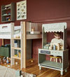 Flexa Winkel en café - Hout - Play - Natural Green - Flexa - OneSize - Speelkeukens